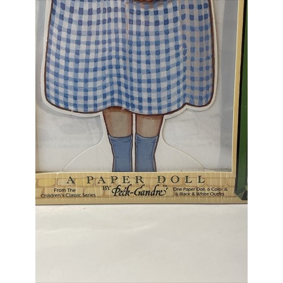 Dorothy Visits Oz Paper Doll Wizard of Oz 1992 Peck-Gandre Sealed Vintage - Picture 3 of 13